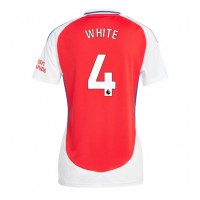 Arsenal Ben White #4 Hemmatröja Kvinnor 2024-25 Korta ärmar